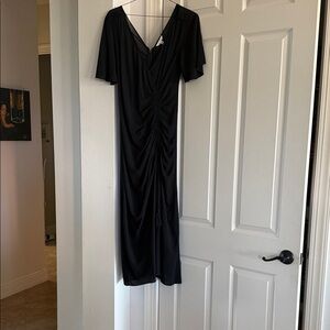 Banana Republic Black Midi Dress